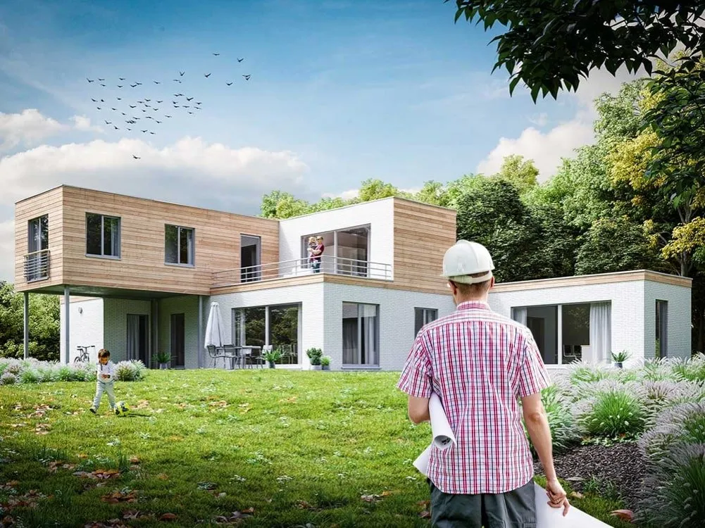 Gros œuvre de maison modulaire