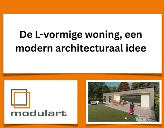 De L-vormige woning, een modern architecturaal idee