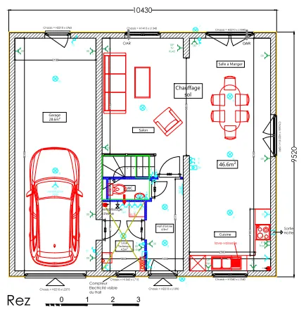 Rez-de-chaussée modèle City