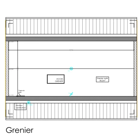 Grenier modèle Garden