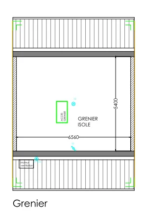 Grenier immeuble de rapport 2x2
