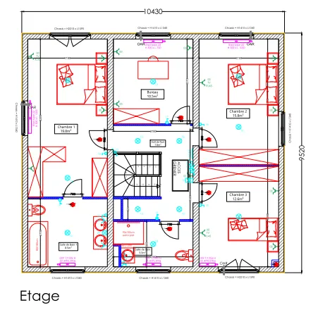 Etage modèle Marina M1