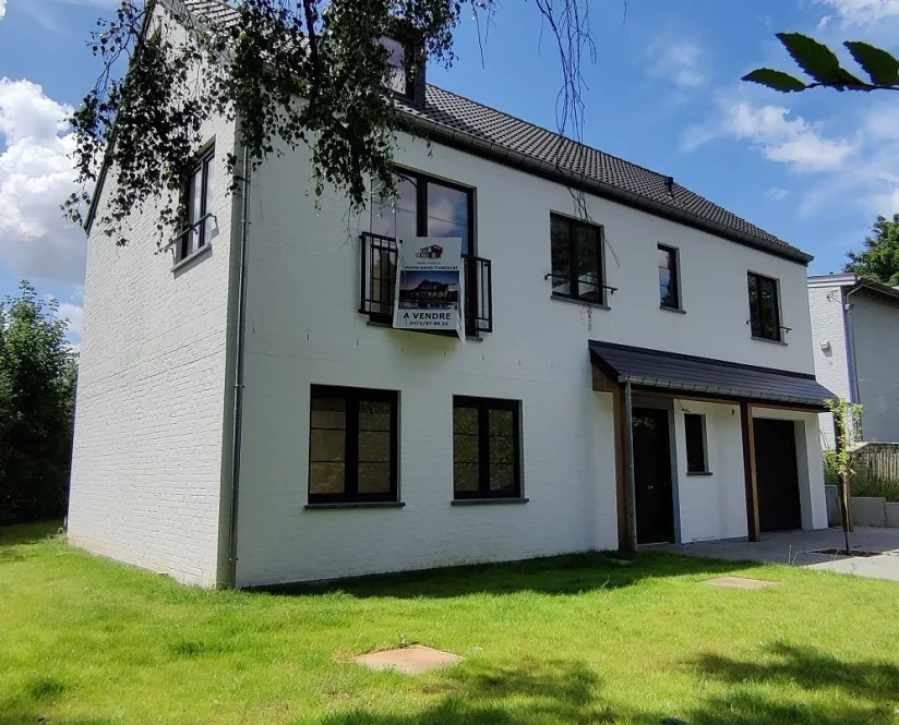 Façade devant d'une maison modulaire