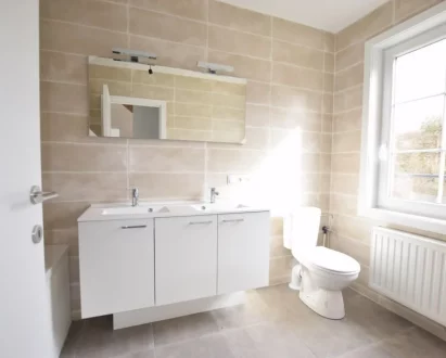 Toilette d'une maison modulaire